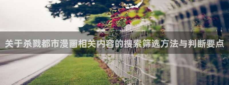 樱花日语课程:关于杀戮都市漫画相关内容的搜索筛选方法与判断要点